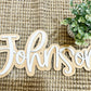 Offset  Name Sign 1/8th inch wood