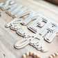 STACKED  or SINGLE NAME SIGN