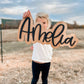Offset  Name Sign 1/8th inch wood