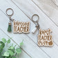 Teacher Keychains Offset