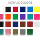 Acrylic Physical Watermark