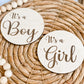 Gender Reveal Sign