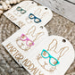 Bunny With Glasses Tags