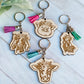 Floral Farm Animals