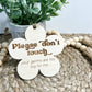 Boho Flower Germ Tag