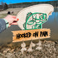 Hooked On Bass Sign