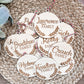 Last Name Ornaments With Greenery
