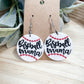 Baseball and Softball Earrings