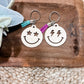 Wooden Happy Face