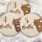 Girl Highland Cow Milestones
